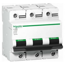 Выключатель автоматический 3 полюсный 100A С С120N Schneider Electric