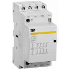 Контактор модульный КМ40-40 40А/4п 400В AC/DC ИЭК 
