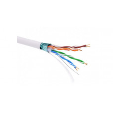 Кабель FTP 4-C5E-SOLID-GY-305 витая пара экран. FTP (F/UTP) кат.5e 4х2х0.5 (24 AWG) ож (solid) экран