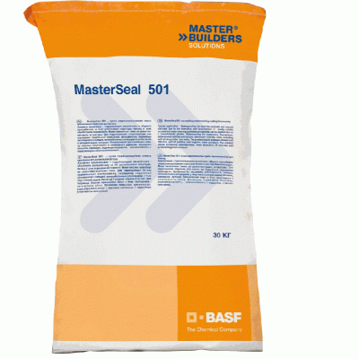 MasterSeal 501 проникающая гидроизоляция на цементной основе мешок 30 кг