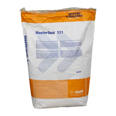 MasterSeal 531 однокомпонентная жесткая гидроизоляция 30 кг