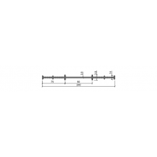 Шпонка гидроизоляционная Аквастоп ХВ-240 (ПВХ)