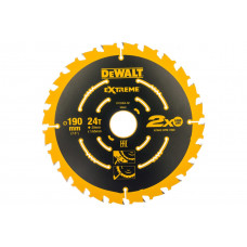 Диск пильный по дереву DeWalt Extreme WZ10 (DT4033-QZ) 190х30х2,6 мм 28 зубьев