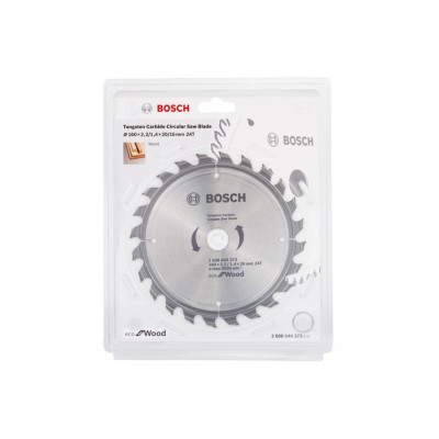 Диск пильный по дереву Bosch Spedline ECO (2608644373) 160х16/20х2,2 мм 24 зуба