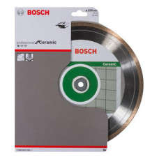 Диск алмазный сплошной по керамике 250х30/25.4 мм Bosch Professional 