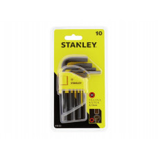 Набор шестигранных ключей Stanley 1,5-10 мм 0-69-253 (10 шт.)