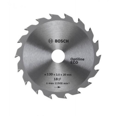 Диск пильный по дереву D190х24х30 мм Bosch Optiline ECO