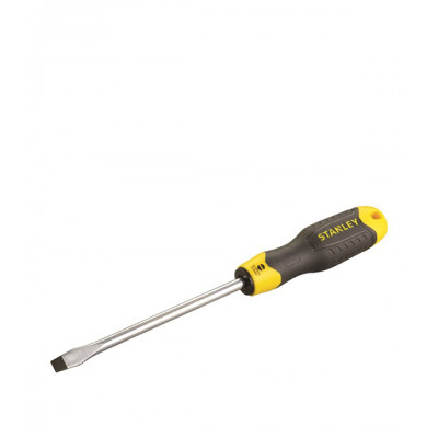 Отвертка плоская SL8 150 мм Stanley CushionGrip