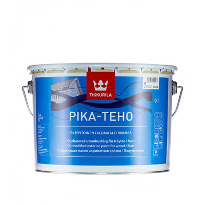 Краска фасадная Tikkurila Pika-Teho основа С матовая 9 л