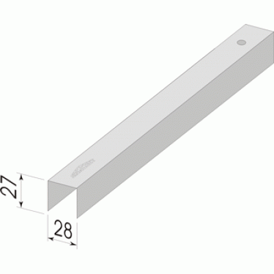 КНАУФ Профиль потолочный ПП 28х27 3м