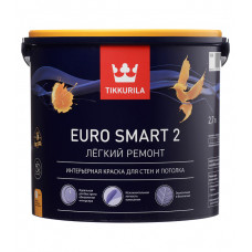 Краска в/д Tikkurila Euro Smart 2 основа VVA глубокоматовая 2.7 л