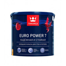 Краска в/д Tikkurila Euro 7 основа A матовая латексная 2.7л