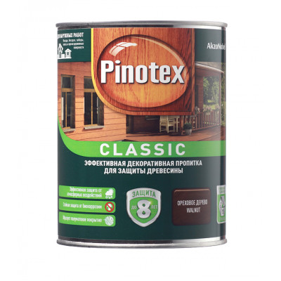 Антисептик Pinotex Classic орех 1 л