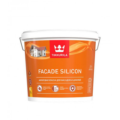 Краска фасадная Tikkurila Facade Silicon VVA 2.7 л	
