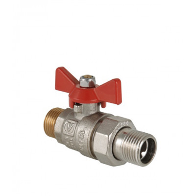 Кран шаровый valtec 1/2" нр с полусгоном base