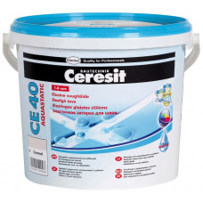 Затирка Ceresit СЕ40 aquastatic 2кг (графит №16) (12шт/уп.)