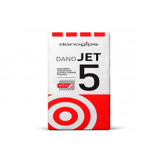 Шпатлевка полимерная DANO JET 5 сухая в мешках 25 кг, (42шт/под)