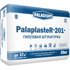 Гипсовая штукатурка Paladium PalaplasteR-201 серая 30 кг 