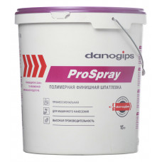 Шпатлевка Danogips Pro Spray полимерная 15л/25кг