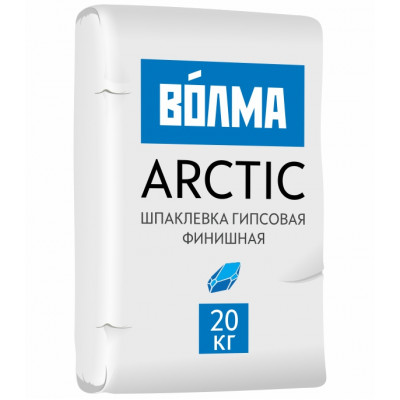 Шпаклевка гипсовая финишная ВОЛМА Arctiс 20кг