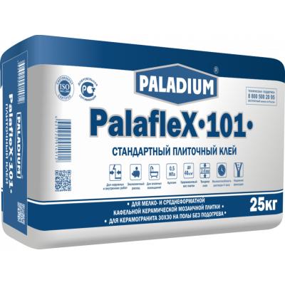 Клей плиточный Paladium PalafleX-101  (Палафлекс-101) 25 кг