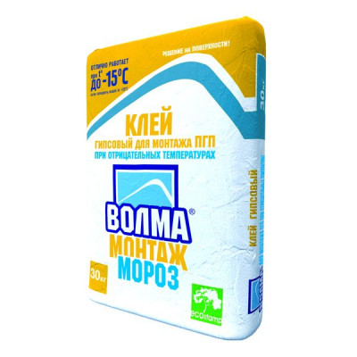 Клей "Волма - Монтаж" (Морозостойкий) , 30 кг (40шт/под)